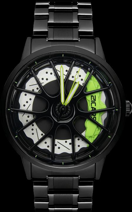 21cars Trackmaster GT3 - Grün - Schwarz I Non-Spin (43 mm)