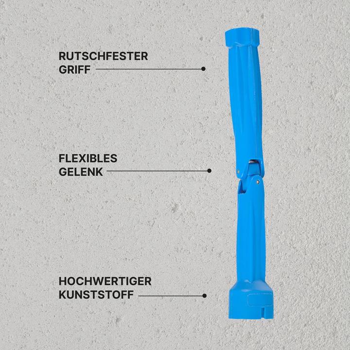 Produktbild Dönges Universal WC Sitz Montageschlüssel, blau, 200 mm