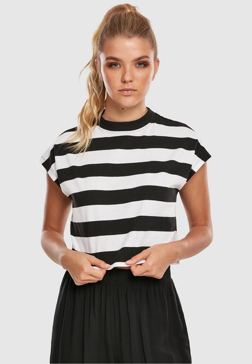 Produktbild Urban Classics Ladies Stripe Short Tee (S)