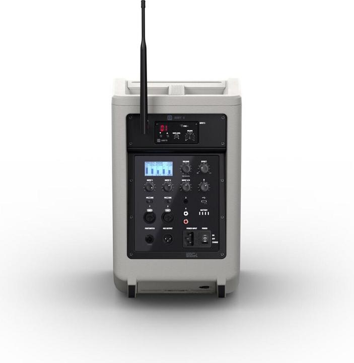 Image du produit LD Systems ANNY® 8 BPH B5 G - Enceinte de sonorisation portable Bluetooth® avec batterie, table de mixage et (Actif)