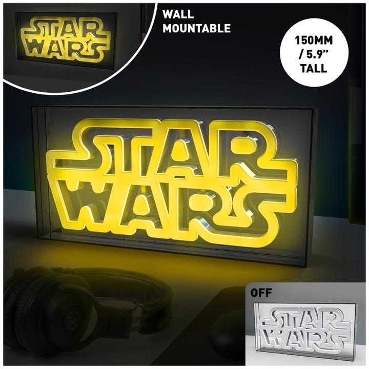 Immagine prodotto Paladone Products STAR WARS - Logo - Lampada a Led Neon 15,5x30,5 cm (DE)
