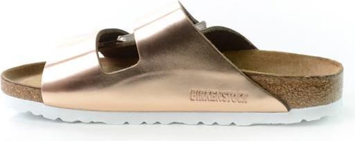 Actual product image Birkenstock Arizona Soft Bedding Natural Leather Narrow (41)