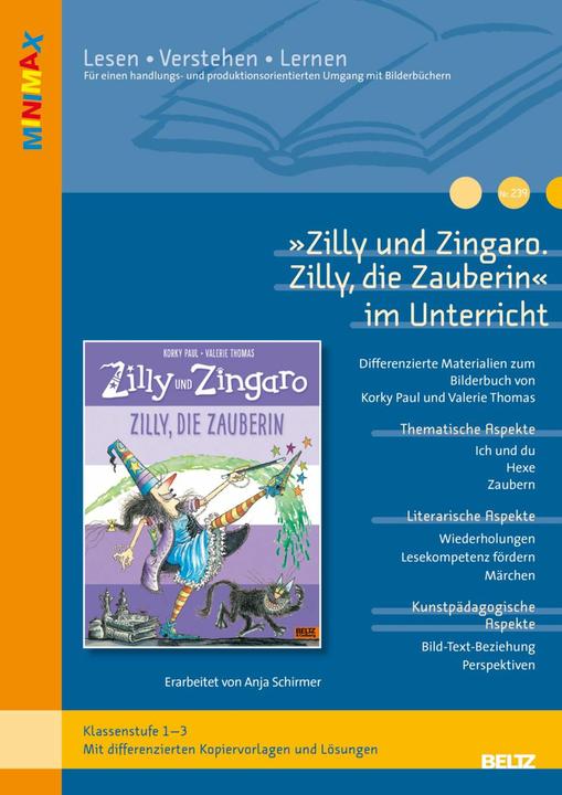 Produktbild »Zilly und Zingaro. Zilly, die Zauberin« im Unterricht (Deutsch, Anja Schirmer, 2024)