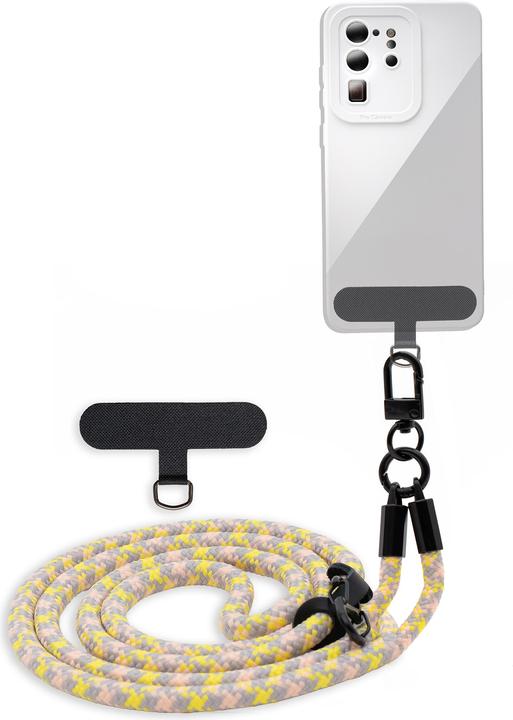 Image du produit Cadorabo Chaîne de téléphone portable pour WIKO LENNY 4 PLUS Necklace Coque
