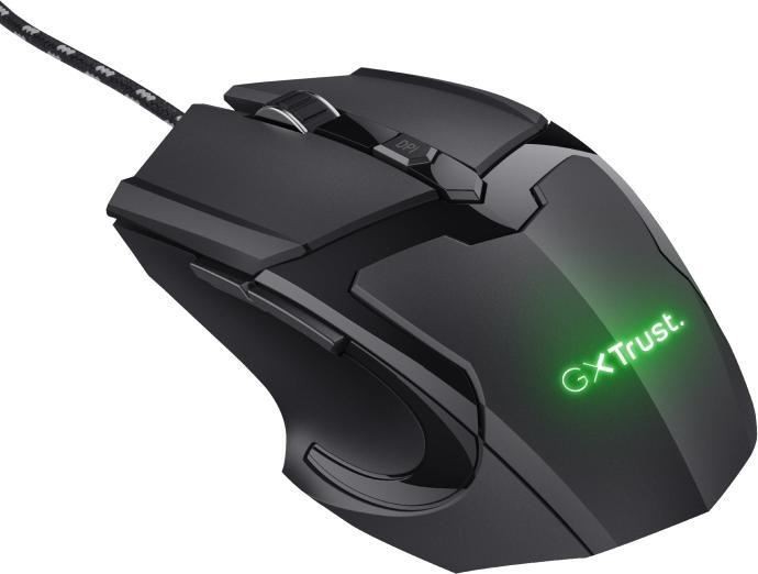 Produktbild Trust 24749 mouse Right-hand USB Type-A Optical 4800 DPI (Kabelgebunden)