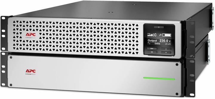 Immagine prodotto APC SRTL3000RM4UXLI-NC, Doppia conversione (online), 3 kVA, 2700 W, Sinusoidale, 230 V, 40/70 Hz (3000 VA, 2700 W, Doppio convertitore online UPS)