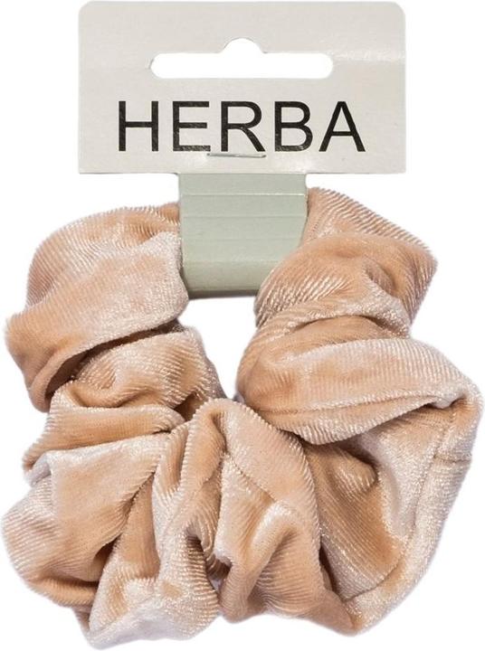 Immagine prodotto Herba Scunci velluto beige (Elastico per capelli)