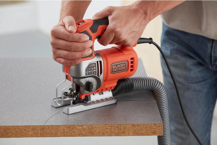 Productafbeelding Black & Decker B&D pendelactie decoupeerzaag BES610K-QS