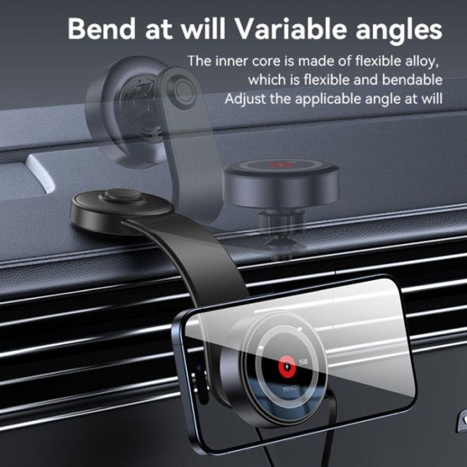 Actual product image Yesido C314 Car mount with wireless charging