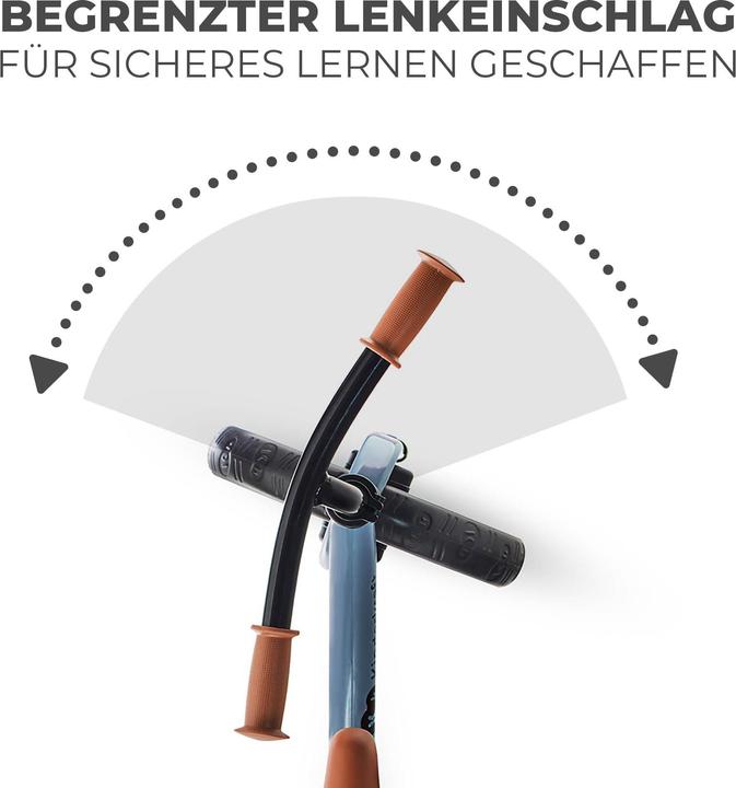 Productafbeelding KinderKraft loopfiets 2WAY NEXT blauwe hemel (12")