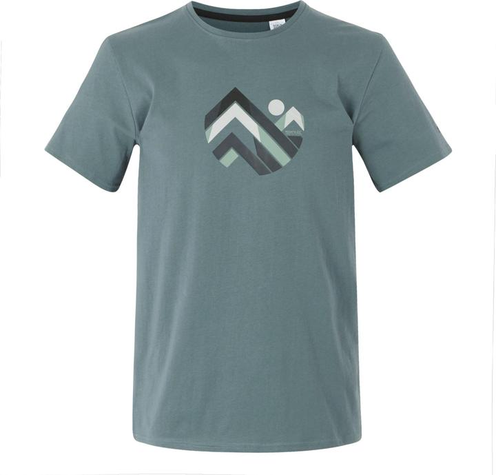 Actual product image Regatta Mens Breezed V Mountain Peaks T-Shirt (L)