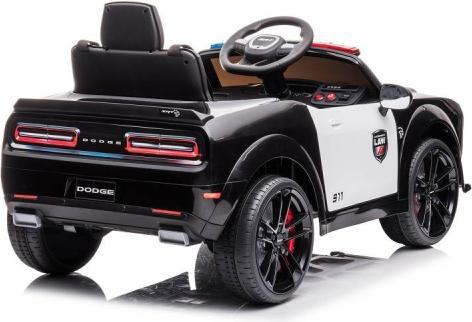 Image du produit Es-toys Véhicule pour enfants - Voiture électrique "Dodge Challenger Police" sous licence - batterie (12 V)