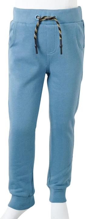 Actual product image VidaXL Children's tracksuit bottoms mid blue 140,Material: 80 (140)