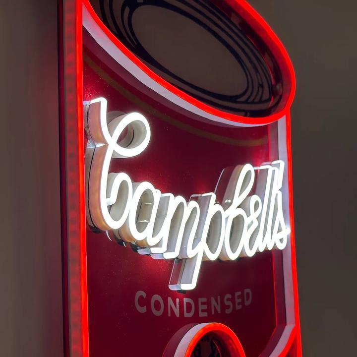 Actual product image YellowPop Andy Warhol Campbell's