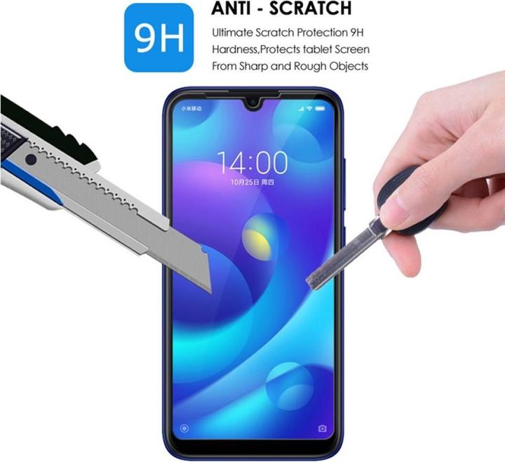 Produktbild Screenguard Xiaomi Mi Play Full Screen Panzerglas Schutzfolie 2.5D 9H (1 Stück, Xiaomi Mi Play)