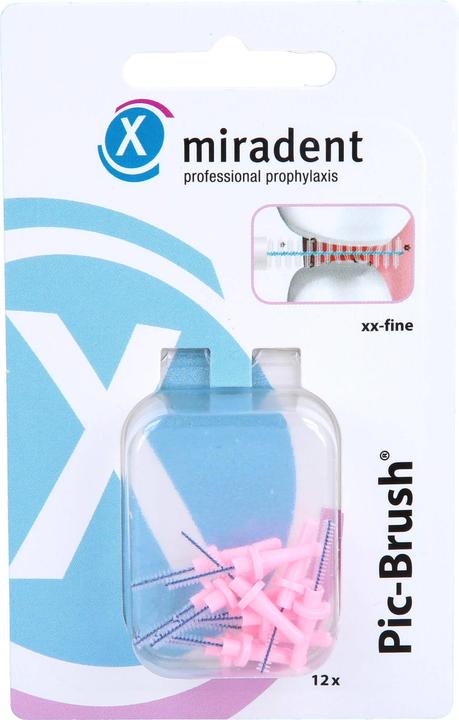 Produktbild Miradent Pic-Brush Refill Ersatzbürsten (12 x)