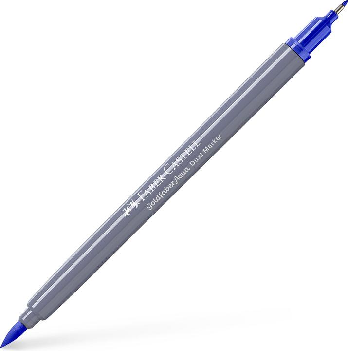 Immagine prodotto Faber-Castell Dual Marker Goldfaber Aqua (Blu mare, 0.40 mm, 1 x)