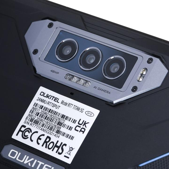 Produktbild Oukitel RT7 Titan (5G, 10.10", 256 GB, Blau)