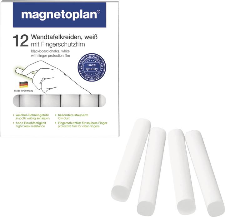 Magnetoplan Craie (Blanc, 12 x)