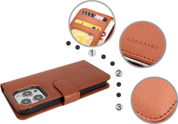 Actual product image Cadorabo 3 card slots sleeve (Apple iPhone 13 Pro Max)