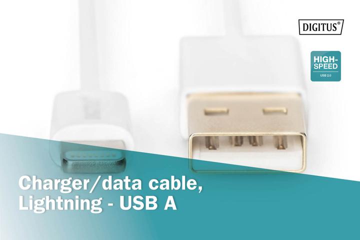 Actual product image Digitus DB-600106-010-W (1 m, USB 2.0)