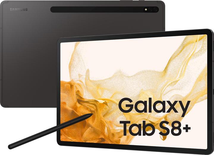 Produktbild Samsung Galaxy Tab S8+ (5G, 12.40", 128 GB, Graphite)
