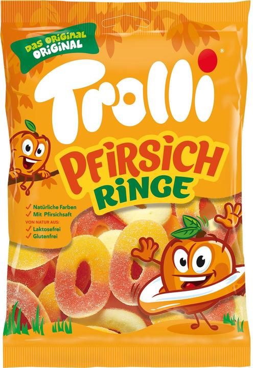 Produktbild Trolli Pfirsichringe (1 Stk., 200 g)