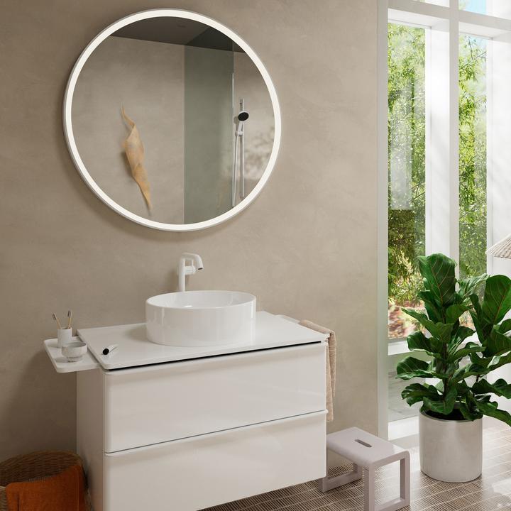 Produktbild hansgrohe Tecturis S Einhebel-Waschtischarmatur 240 Fine CoolStart wassersparend+für Aufsatzwascht