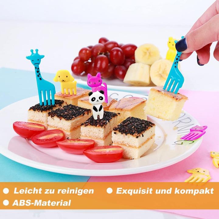 Image du produit Cbx Mini-fourchettes à fruits 30 pièces Animaux (30 x)