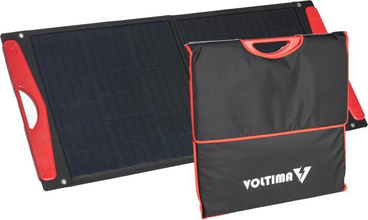 Actual product image Voltima VMS100 SunCase Plus foldable solar panel in practical bag (100 W, 3.80 kg)