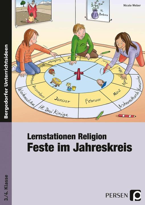 Immagine prodotto Lernstationen Religion: Feste im Jahreskreis (Tedesco, Tessitore Nicole, 2016)