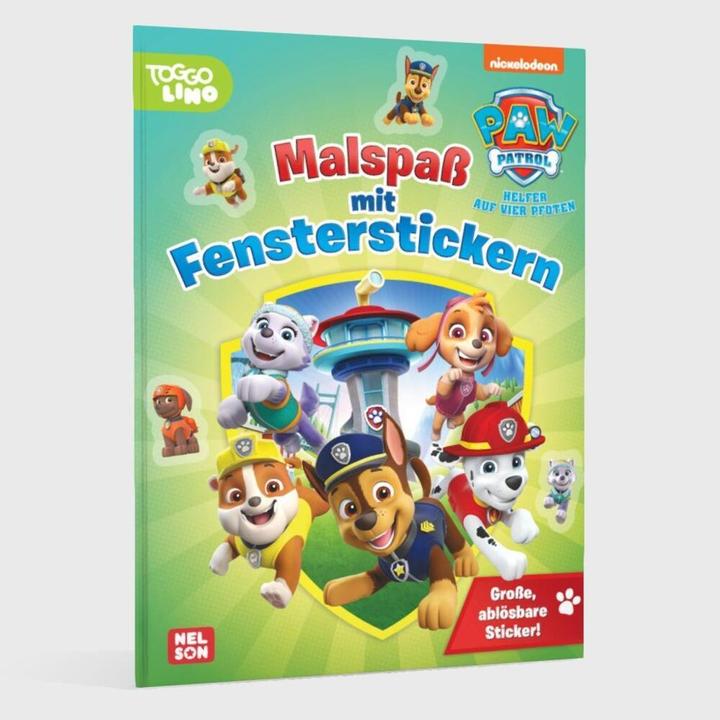 Actual product image PAW Patrol: Colouring fun with window stickers