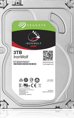 Image du produit Seagate SkyHawk (3 To, 3.5", CMR)