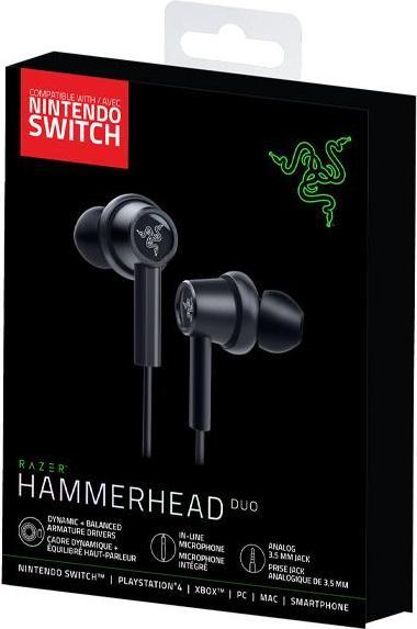 Actual product image Razer Hammerhead Duo (Cable)