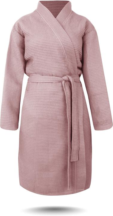 Actual product image Normani Ladies Waffle Piqué Kelin Bathrobe (XS)