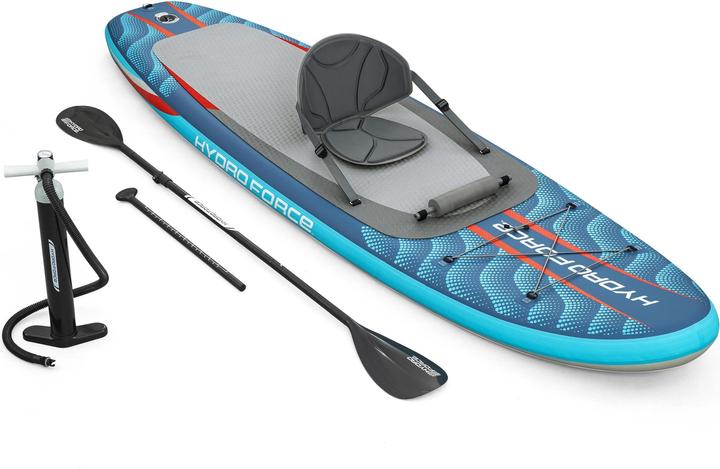 Actual product image Bestway Hydro Force Oceana 2-in-1 Inflatable Stand-Up Paddleboard & Kayak Set 3.05 m