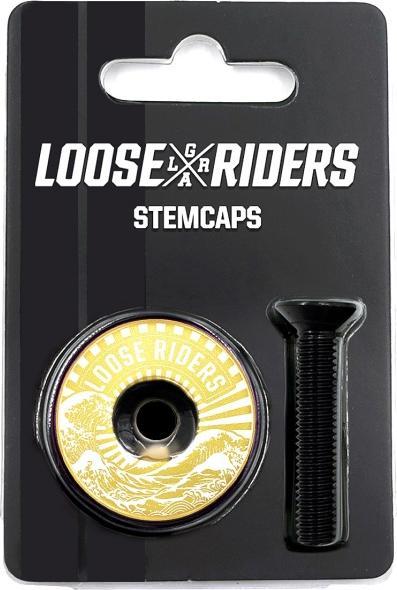 Actual product image Loose Riders Rising Sun Stem Cap