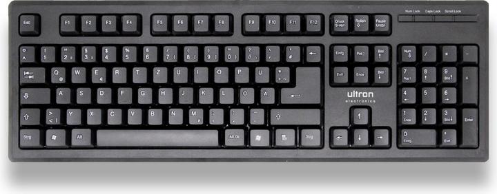 Actual product image Ultron Mouse UMTM 200 Keyboard Mouse Office Set (DE, Cable)
