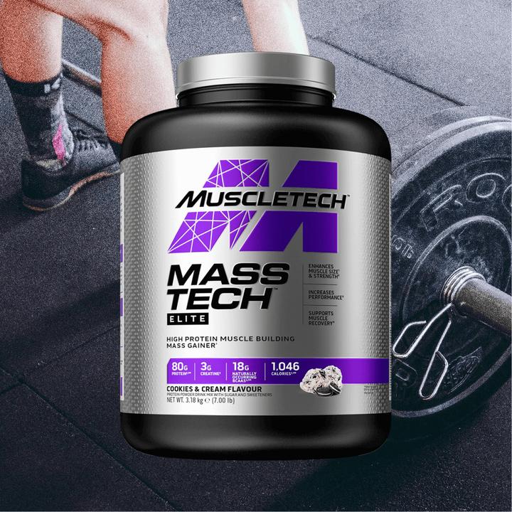 Actual product image Muscle Tech Mass Tech (Cookies & Cream, 1 pcs., 3200 g)