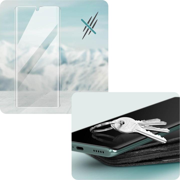 Immagine prodotto Avizar Bicchiere in ceramica con bordo nero (1 Pezzo/i, Honor Magic 5 Lite)
