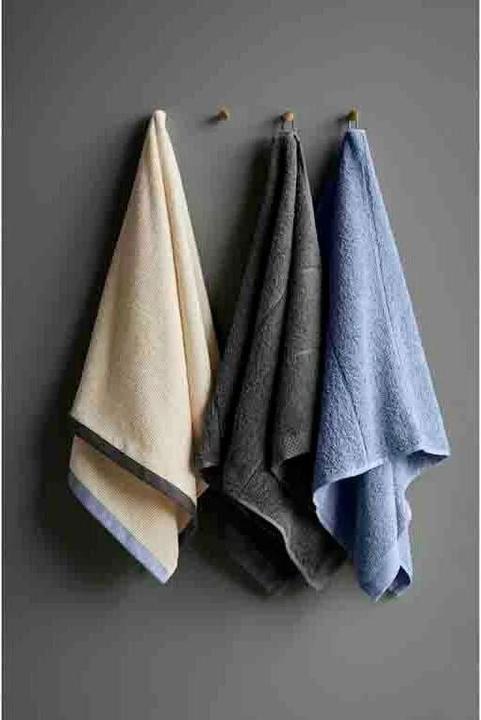 Produktbild Södahl Duschtuch Line 70 x 140 cm, Aschgrau (70 x 140 cm)