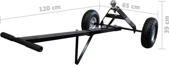 Produktbild Diverse Hardware 275kg Rollwagen Bootsanhänger