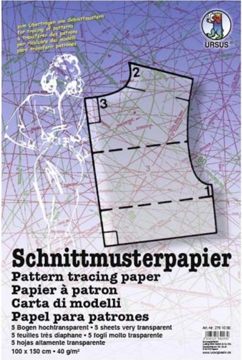 Produktbild Ursus Schnittmuster-Papier (40 g/m², 5 x)