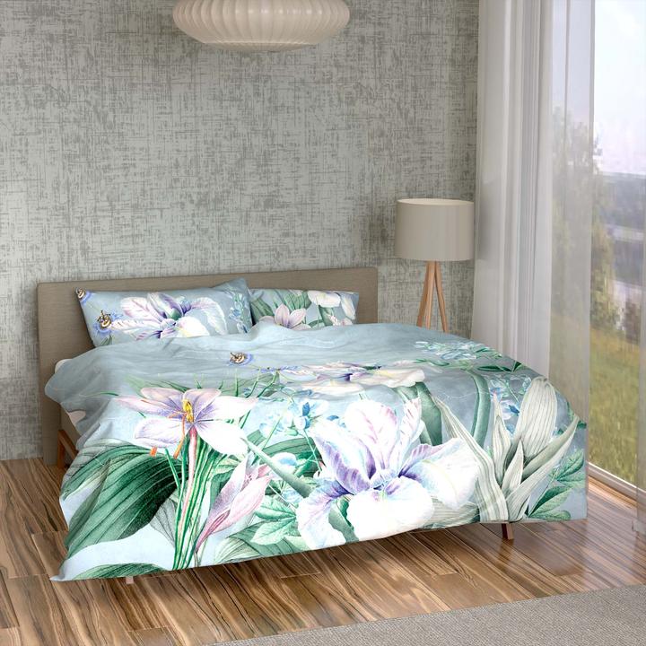 Image du produit Lotus Bettwaren Création Literie Satin Iris (Housse de couette, 240 x 240 cm)