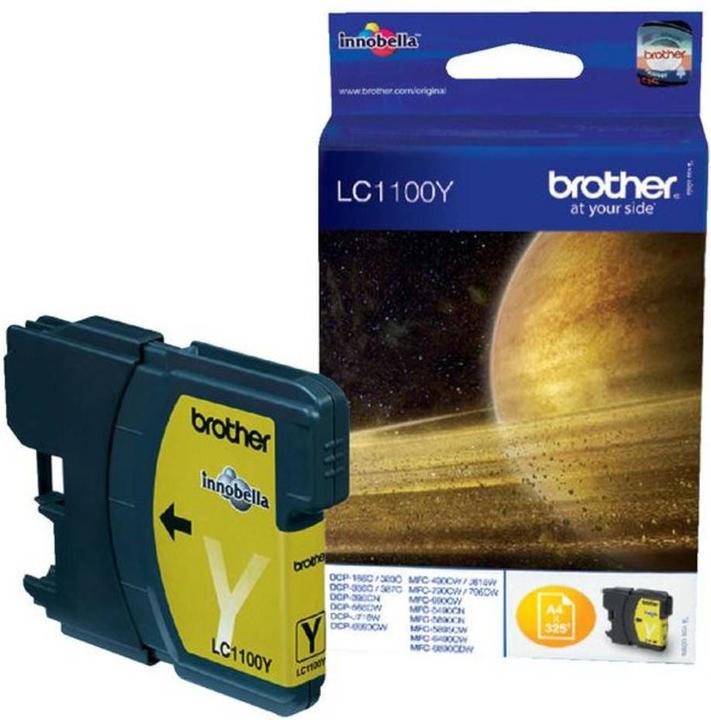Actual product image Brother Lc-1100y (Y)