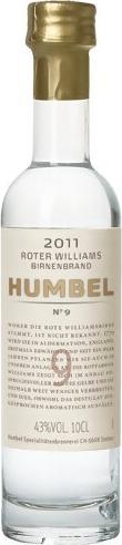 Image du produit Humbel Eau-de-vie de poire Williams rouge No. 9 (3 x 50 cl)