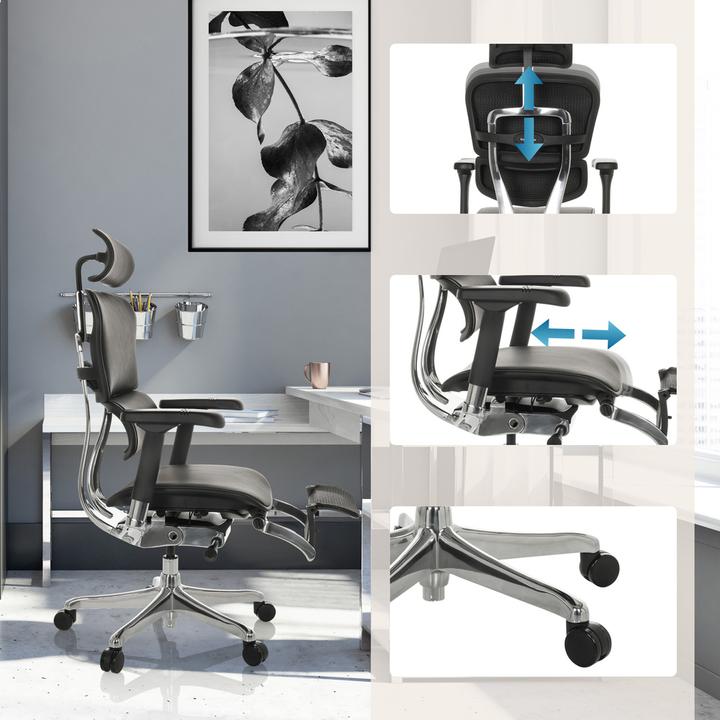 Actual product image Hjh Office Ergohuman Plus Legpro Gen2