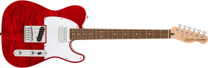 Image du produit Fender Affinity Telecaster FMT SH Electric Guitar, Crimson Red Transparent (Okoume, Acajou)