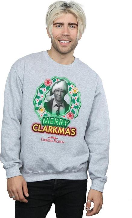 Produktbild National Lampoon´s Vacation National Lampoon's Christmas Vacation Greyscale Clarkmas Sweatshirt weihnachtliches Design (XXL)