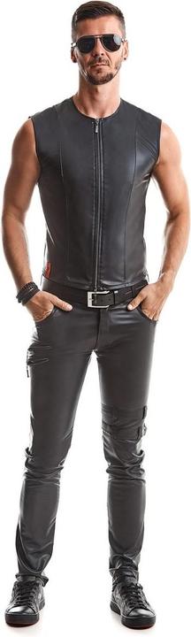 Immagine prodotto Regnes Fetish Planet Gilet da uomo in nero (5XL)